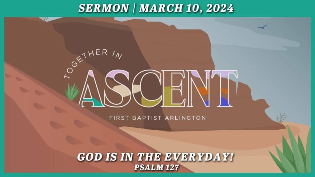 God is in the Everyday!